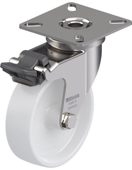 LPXA-PO 76G-FI pasukamas ratukas su stabdžiais