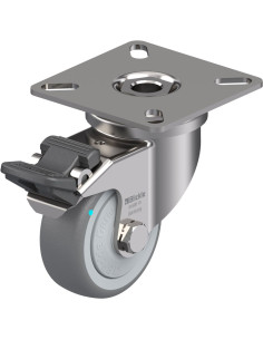 LPXA-TPA 50KFD-FI pasukamas ratukas su stabdžiais, 50 mm