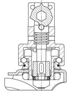 LPZ-ALEV 151XK-CS11-SG-FA pasukamas gumos ratukas su 2