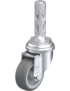 Poliuretano pasukamas ratukas LRA-PATH 50G-E01, 50 mm