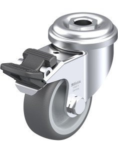 LRA-PATH 50G-FI poliuretano ratukas su stabdžiais