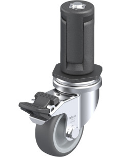 LRA-PATH 50G-FI-ER04 poliuretano ratukas su stabdžiais