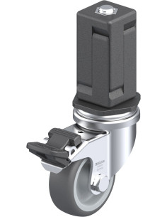 LRA-PATH 50G-FI-EV05 poliuretano ratukas su stabdžiais