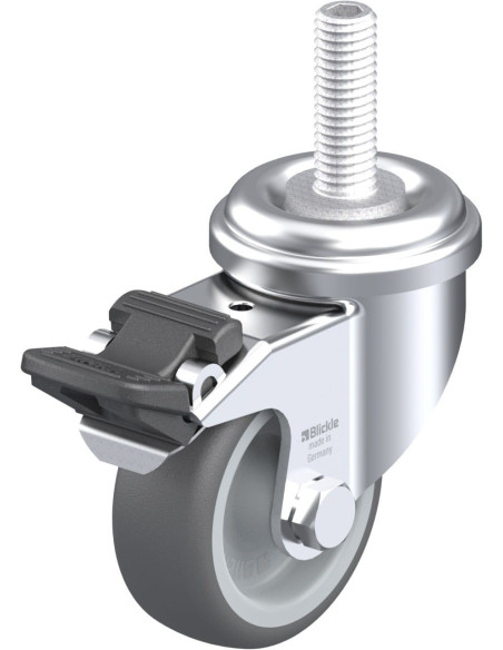 LRA-PATH 50G-FI-GS10 - Poliuretano pasukamas ratukas su