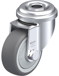 Pasukamas poliuretano ratukas LRA-PATH 50KF, 50 mm