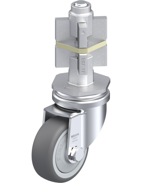 LRA-PATH 50KF-E07 poliuretano pasukamas ratukas 50 mm