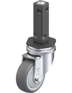 Pasukamas poliuretano ratukas LRA-PATH 50KF-EV02, 50 mm