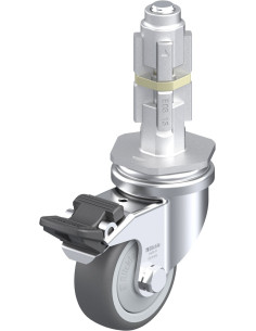 LRA-PATH 50KF-FI-E03 poliuretano ratukas su stabdžiais