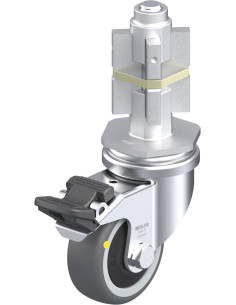 LRA-PATH 50KF-FI-ELS-E05 antistatinis ratukas su stabdžiais