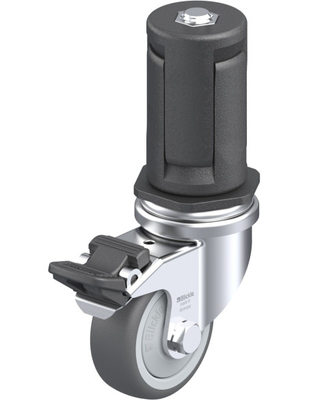 LRA-PATH 50KF-FI-ER05 - 50 mm poliuretano pasukamas ratukas