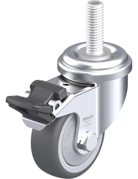 LRA-PATH 50KF-FI-GS10 - Poliuretano pasukamas ratukas su