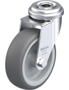 LRA-PATH 75G poliuretano pasukamas ratukas 75 mm