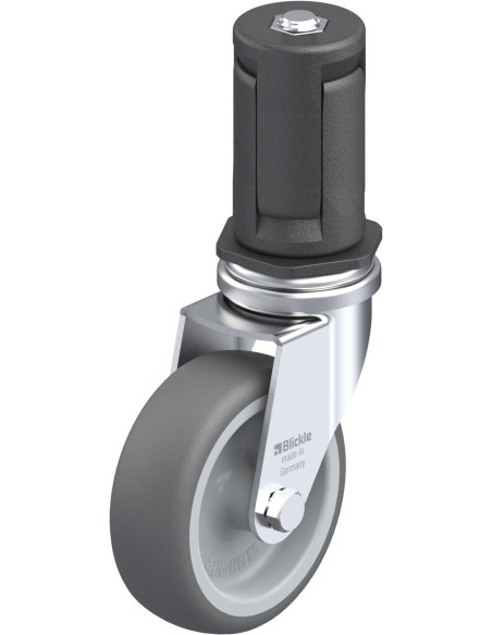 LRA-PATH 75G-ER05 - 75 mm poliuretano pasukamas ratukas