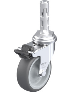 Pasukamas poliuretano ratukas su stabdžiais LRA-PATH