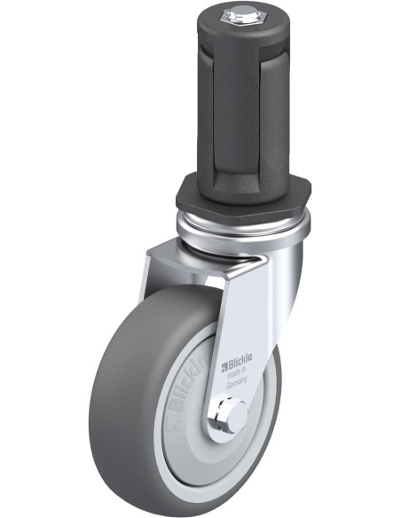 LRA-PATH 75KF-ER04 poliuretano pasukamas ratukas 75 mm