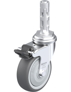 Pasukamas poliuretano ratukas su stabdžiais LRA-PATH