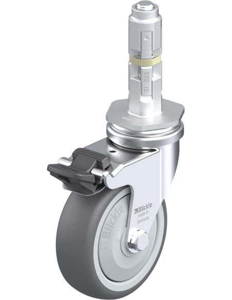 LRA-PATH 75KF-FI-E02 poliuretano pasukamas ratukas su