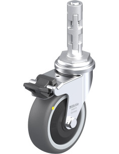 LRA-PATH 75KF-FI-ELS-E01 antistatinis ratukas su stabdžiais