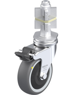 LRA-PATH 75KF-FI-ELS-E07 antistatinis ratukas su stabdžiais