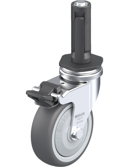 LRA-PATH 75KF-FI-ER02 - Poliuretano pasukamas ratukas su