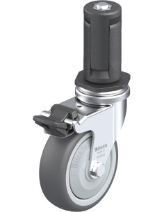 LRA-PATH 75KF-FI-ER04 - 75 mm poliuretano pasukamas ratukas