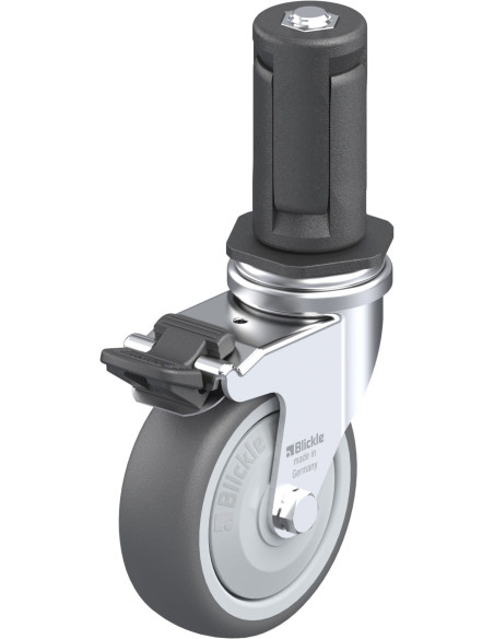 LRA-PATH 75KF-FI-ER04 - 75 mm poliuretano pasukamas ratukas