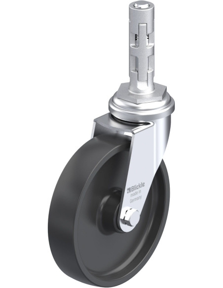 LRA-POA 102G-E01 sintetinis pasukamas ratukas 100 mm