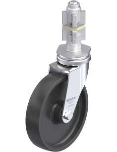 LRA-POA 102G-E04 sintetinis pasukamas ratukas 100 mm