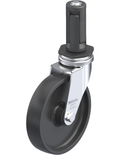 LRA-POA 102G-ER03 - Sintetinis pasukamas ratukas 100 mm