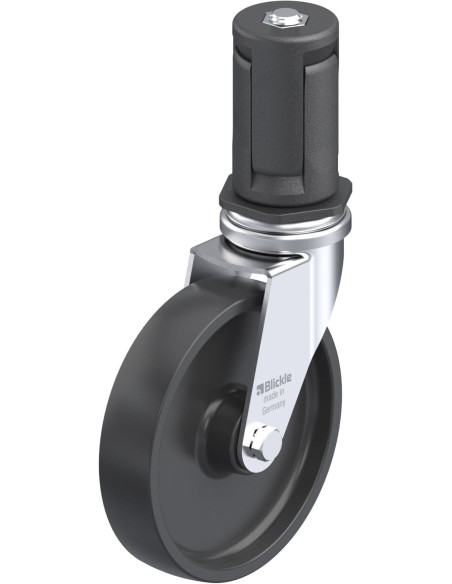 LRA-POA 102G-ER05 sintetinis pasukamas ratukas 100 mm