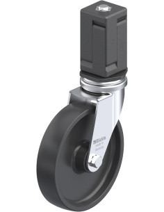 LRA-POA 102G-EV07 sintetinis pasukamas ratukas 100 mm