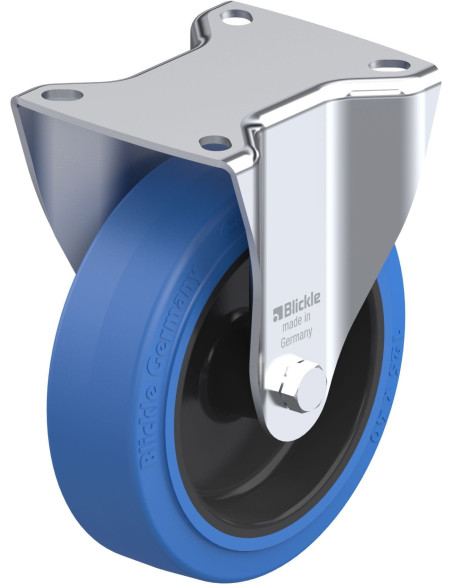 B-POEV 125G-SB fiksuotas ratukas su guma