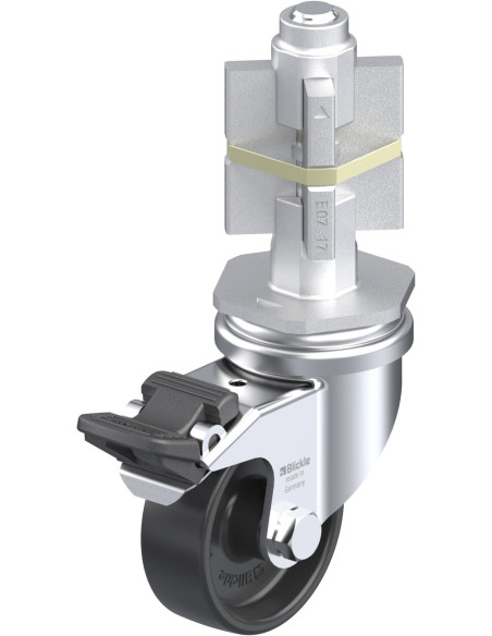 LRA-POA 50G-FI-E07 pasukamas ratukas su stabdžiais