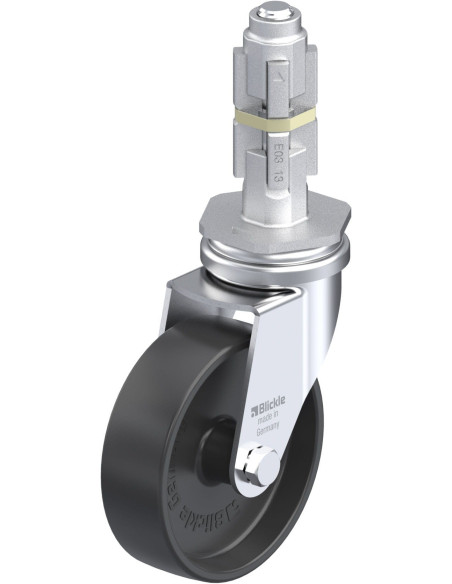 LRA-POA 75G-E03 pasukamas sintetinis ratukas 75 mm