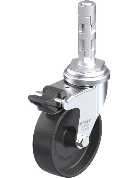 LRA-POA 75G-FI-E01 pasukamas ratukas su stabdžiais