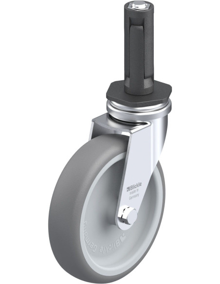 LRA-TPA 100G-ER02 pasukamas ratukas su guma protektoriumi