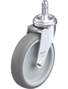 LRA-TPA 100G-ES pasukamas ratukas su guma 100 mm