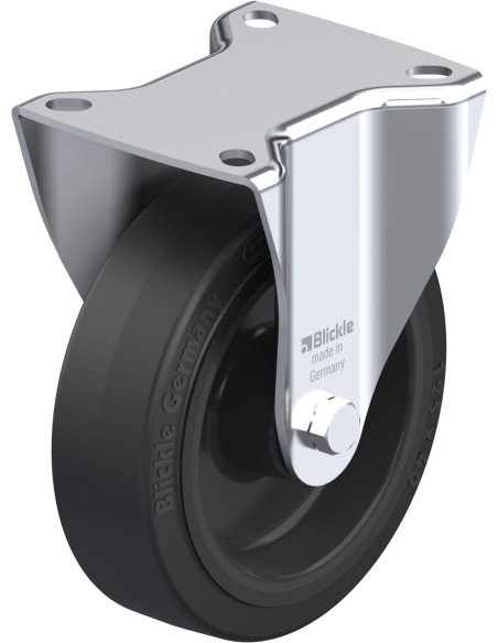 B-POEV 125R fiksuotas ratukas su guma