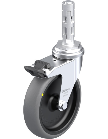 LRA-TPA 100G-FI-ELS-E01 antistatinis ratukas su stabdžiais