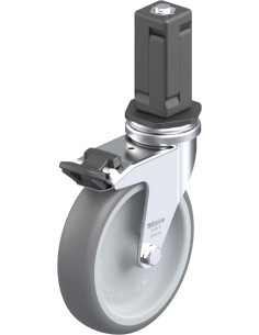 LRA-TPA 100G-FI-EV04 - 100 mm guminis pasukamas ratukas su