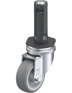 LRA-TPA 50G-ER02 pasukamas ratukas su guma, 50 mm