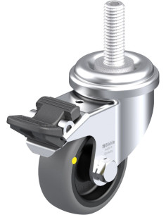 LRA-TPA 50G-FI-ELS-GS10 antistatinis ratukas su stabdžiais