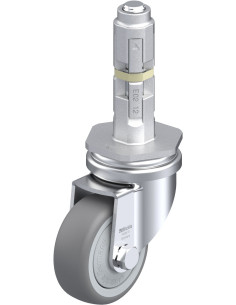 LRA-TPA 50KF-E02 pasukamas ratukas su guma, 50 mm