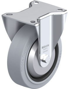 B-POEV 125XR-SG-FA fiksuotas ratukas dengtas guma