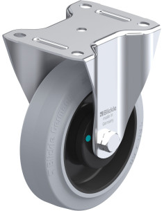 B-POEV 160KAD-SG fiksuotas ratukas dengtas guma