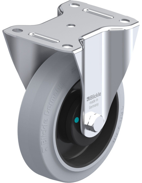 B-POEV 160KAD-SG fiksuotas ratukas dengtas guma