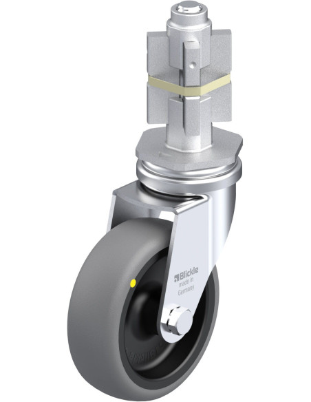 Antistatinis pasukamas ratukas LRA-TPA 75G-ELS-E05, 75 mm