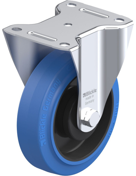 B-POEV 160KA-SB fiksuotas ratukas dengtas guma