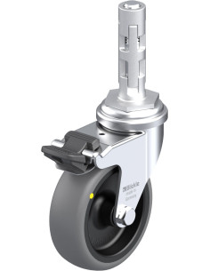 LRA-TPA 75G-FI-ELS-E01 antistatinis ratukas su stabdžiais