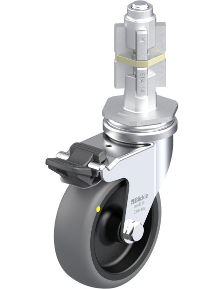 LRA-TPA 75G-FI-ELS-E04 antistatinis pasukamas ratukas su